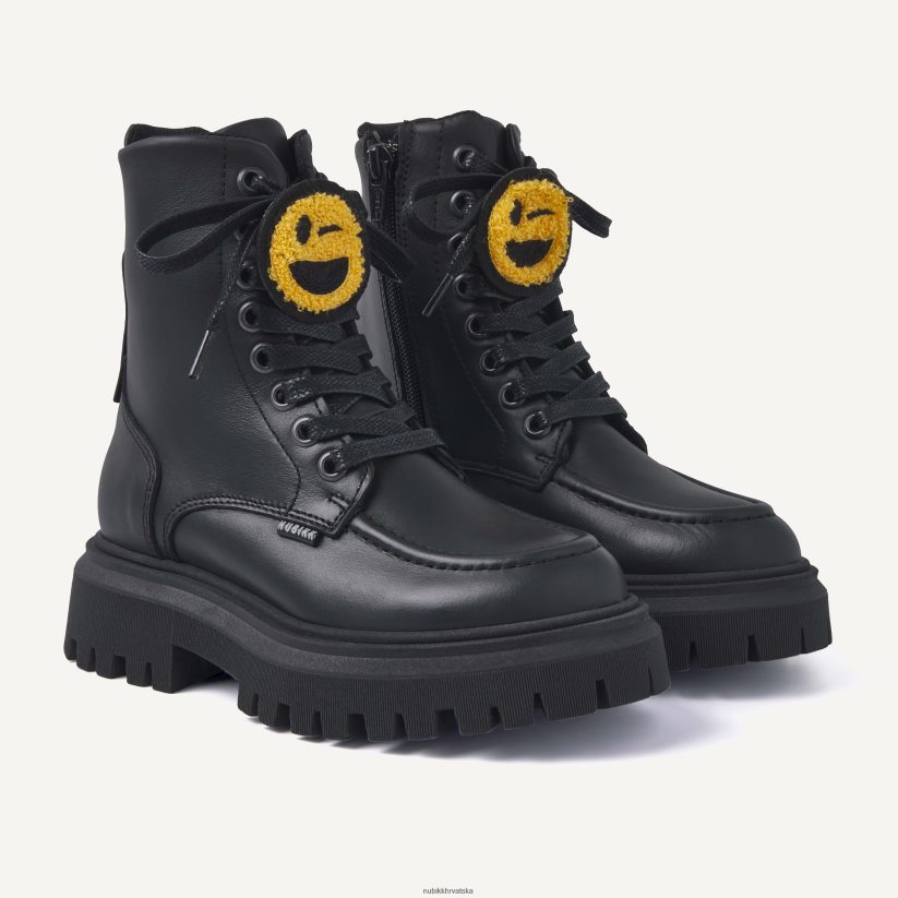 cipele Nubikk fae aubine jr čizme djeca crno PBP6TP236