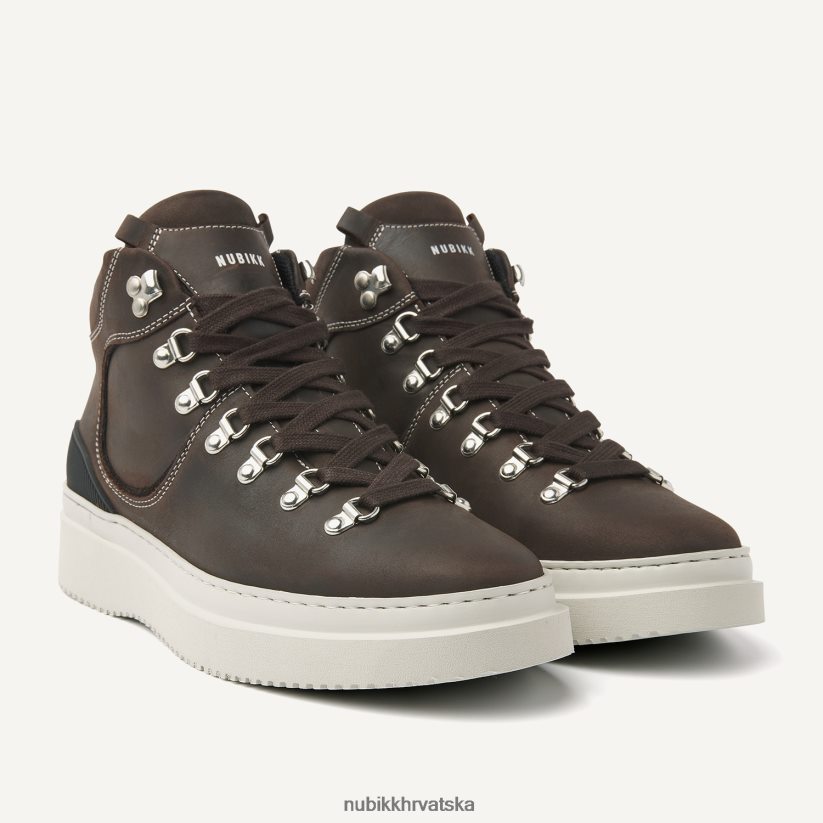 cipele Nubikk jonah aztec tenisice muškarci smeđa PBP6TP76