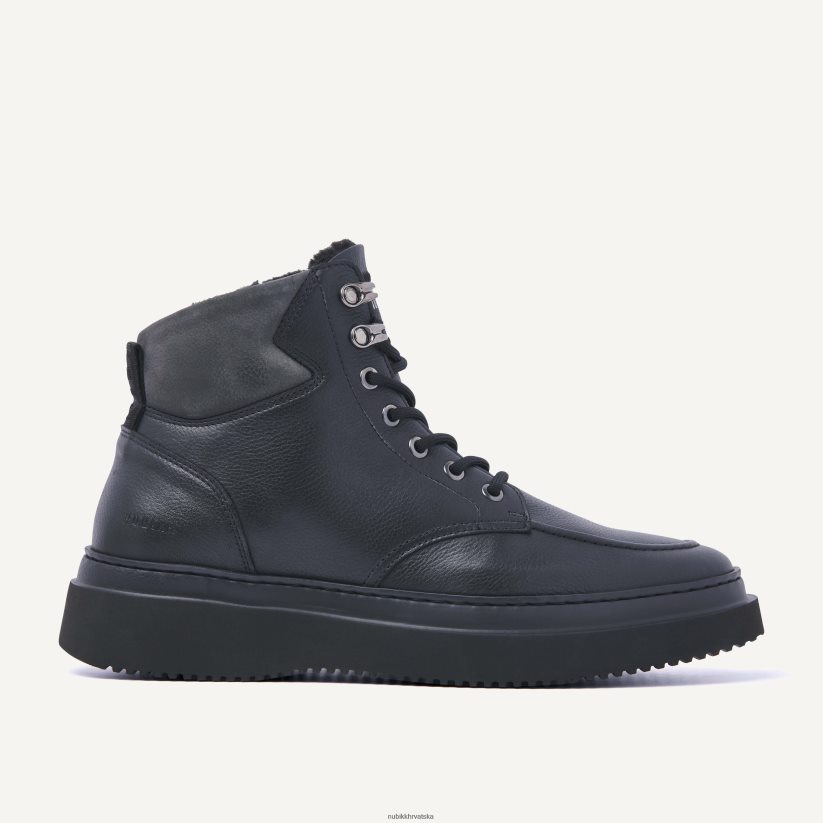 cipele Nubikk jonah gavranove čizme od polarnog krzna muškarci crno PBP6TP3