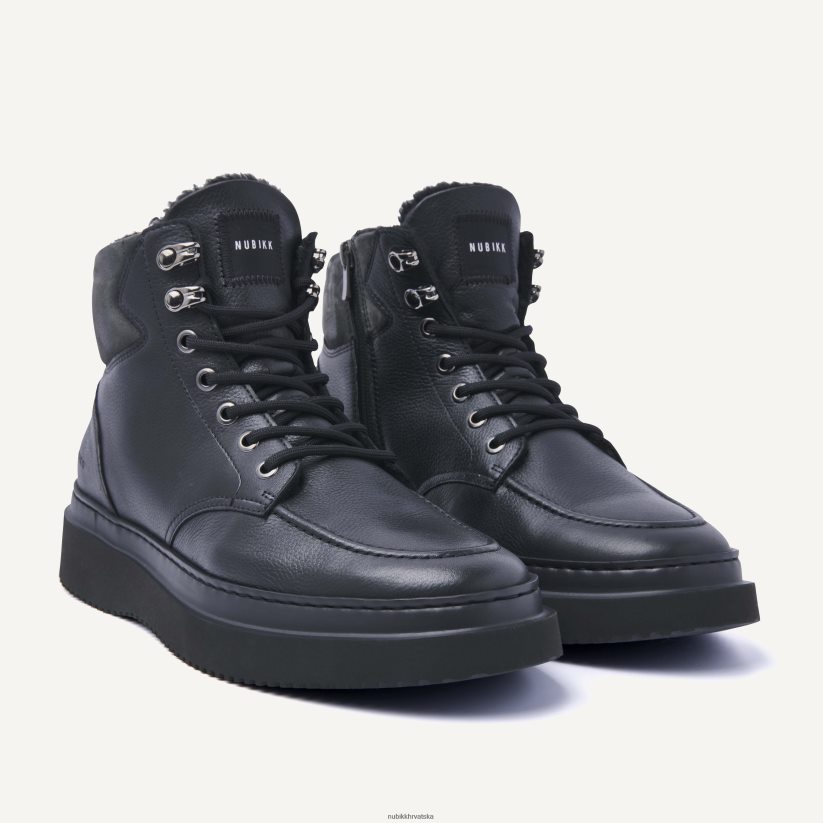 cipele Nubikk jonah gavranove čizme od polarnog krzna muškarci crno PBP6TP3