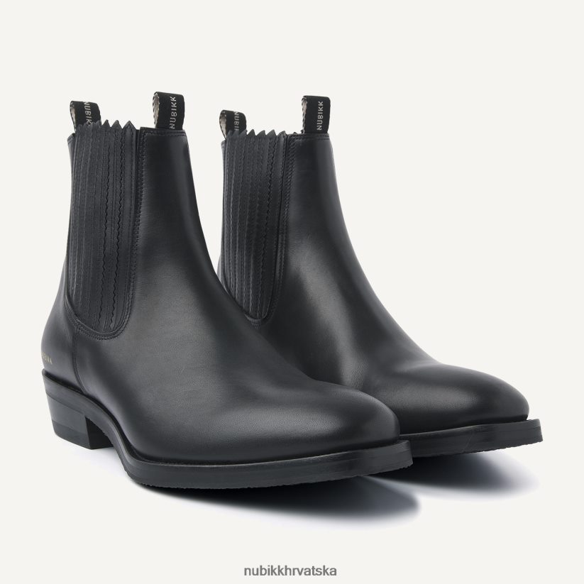 cipele Nubikk neve čizma muškarci crno PBP6TP9