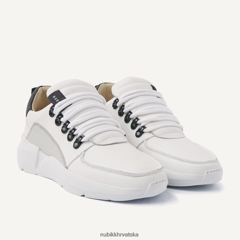 cipele Nubikk roque roman bijele tenisice muškarci multi bijela PBP6TP24