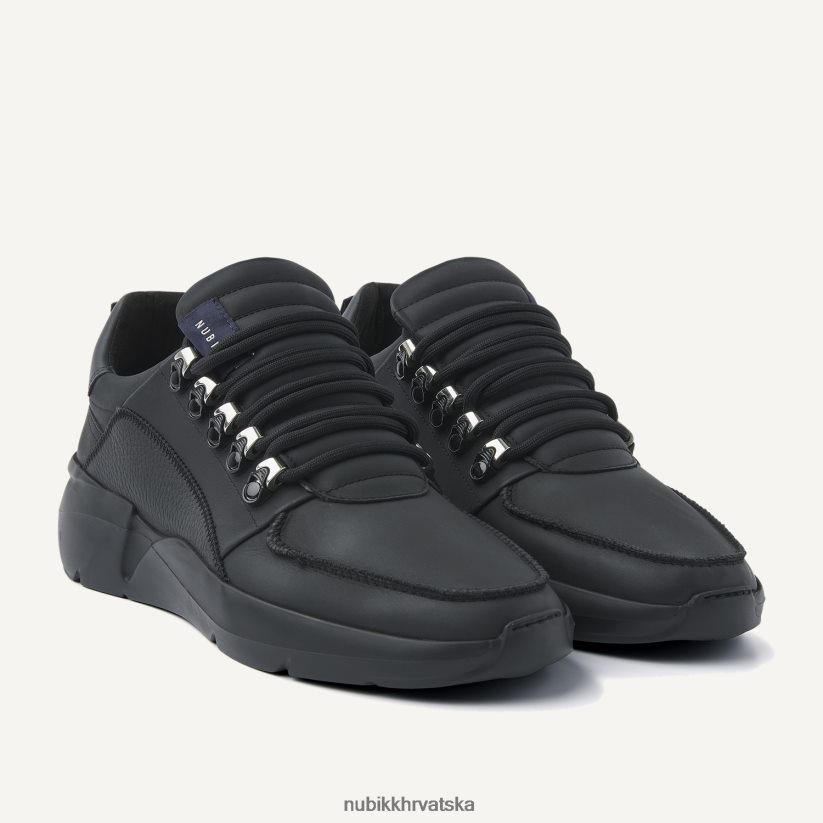 cipele Nubikk roque roman gavran tenisice muškarci crno PBP6TP22
