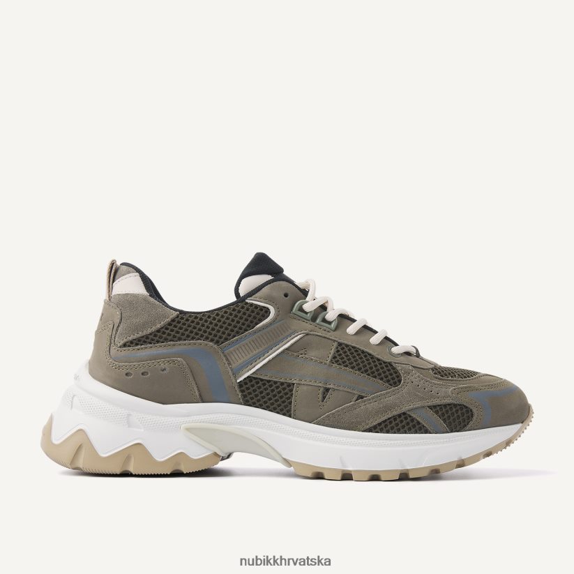 cipele Nubikk ross nomad tenisice muškarci zelena PBP6TP37