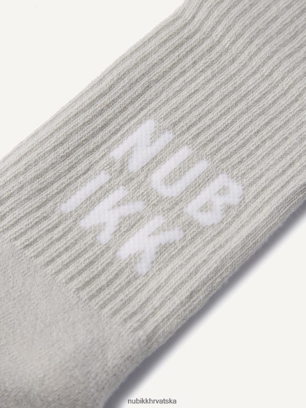 pribor Nubikk nova čarape čarape muškarci siva PBP6TP87
