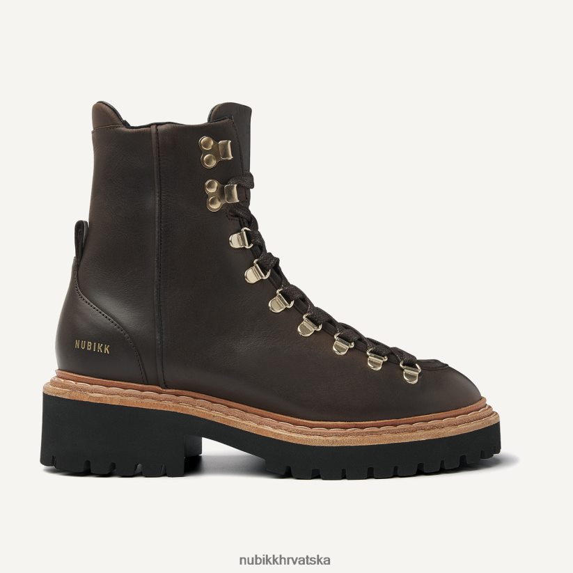 cipele Nubikk Frankie planinske čizme žene smeđa PBP6TP97