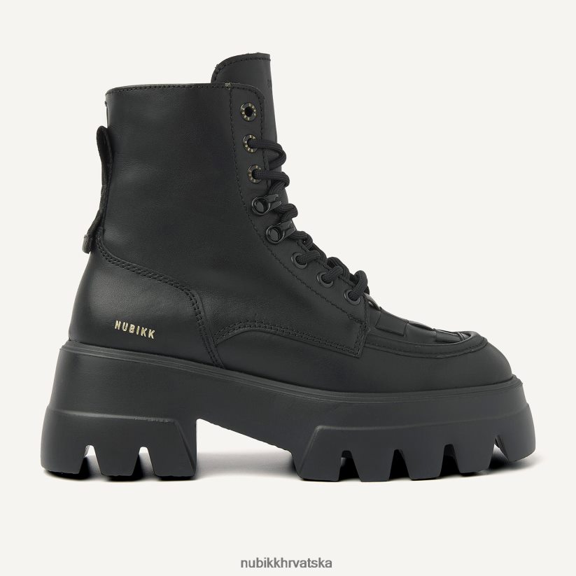 cipele Nubikk flore sauvage krznene čizme žene crno PBP6TP164