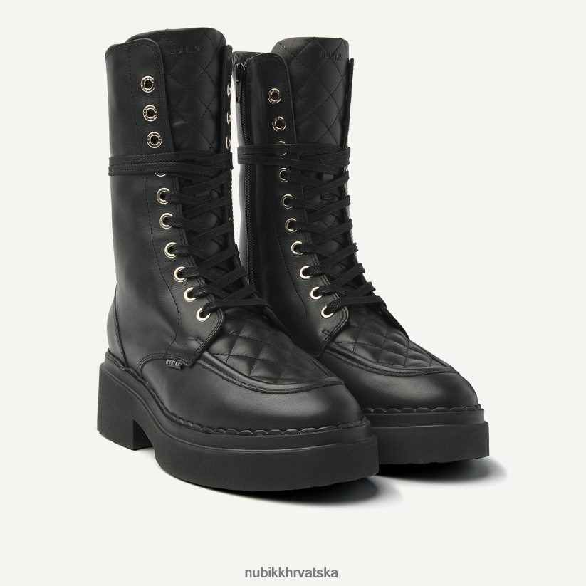 cipele Nubikk čizme finn aubine žene crno PBP6TP163