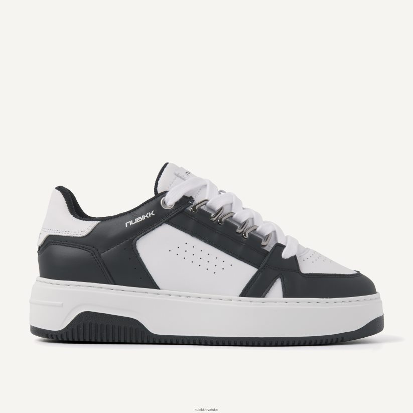 cipele Nubikk basket tenisice s buktonom žene crno PBP6TP118