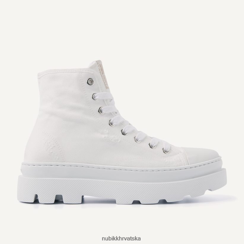 cipele Nubikk monro charly traper tenisice žene bijela PBP6TP155