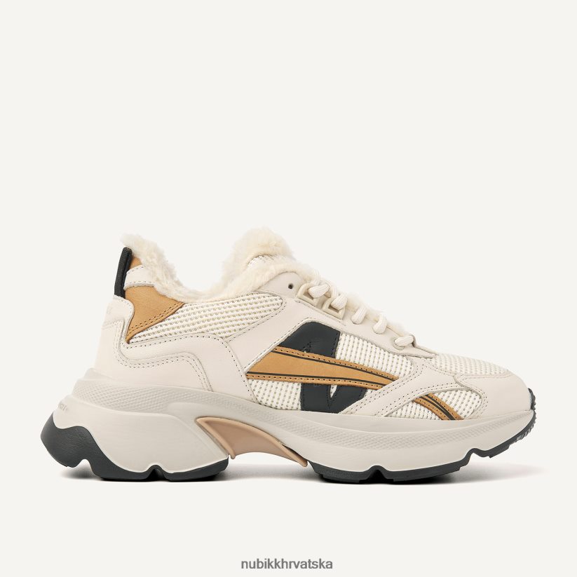 cipele Nubikk ross nomad krznene tenisice žene bež PBP6TP127