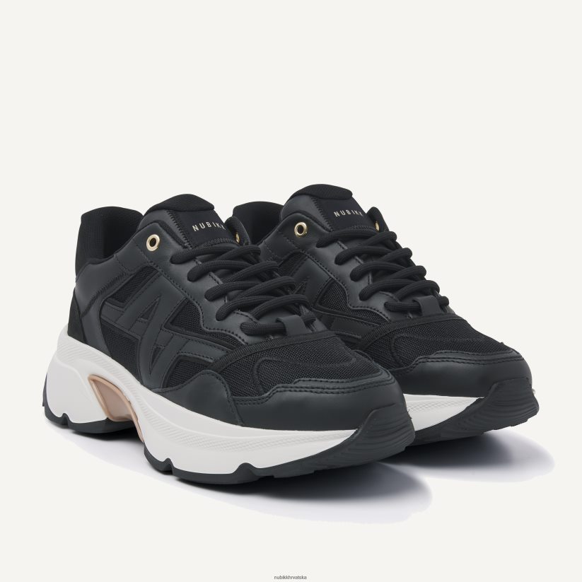 cipele Nubikk ross trek edge tenisice žene crno PBP6TP124