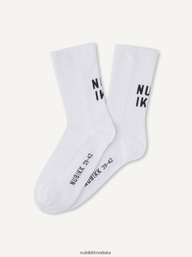 pribor Nubikk nova čarape čarape žene bijela PBP6TP203