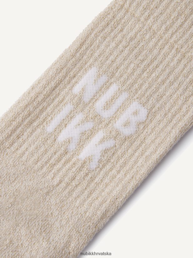 pribor Nubikk nova svjetlucave čarape žene bež PBP6TP210